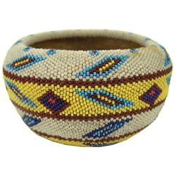 Paiute Beaded Basket
