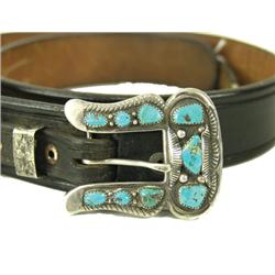 Navajo Buckle Set & Belt
