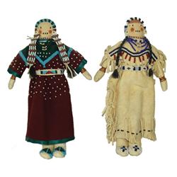 Blackfeet/Crow Beaded Dolls- Jackie Larson