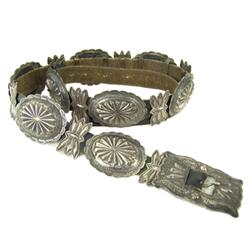 Navajo Concho Belt- Jack Adakie