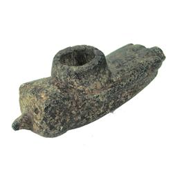 Mississippian Owl Pipe