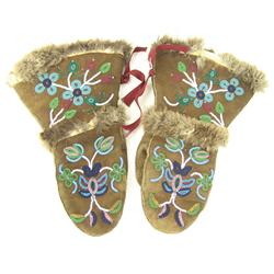 Tlingit Beaded Mitts