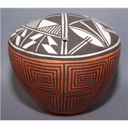 ACOMA POTTERY SEED JAR