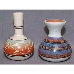 TWO NAVAJO CERAMIC VASES