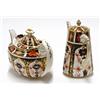 Image 2 : Crown Derby ''Old Imari'' beverage pots