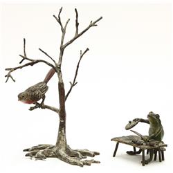 Austian cold painted bronze