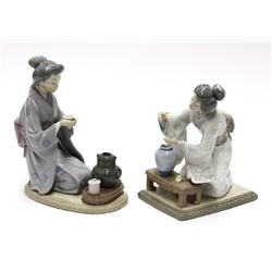 Lladro figural group