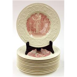 Wedgwood college plates