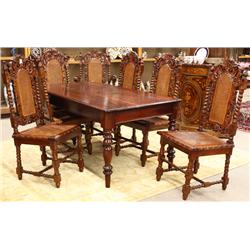 Victorian style dining suite