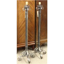 Spanish Revival style candlesticks