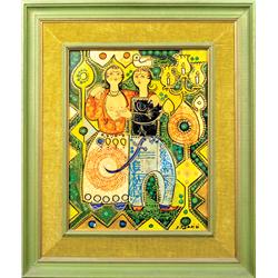 Pair of paintings by Sadegh Tabrizi