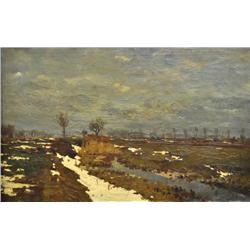 Painting, Laszlo Medyanszky