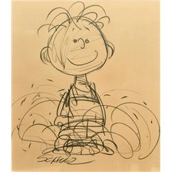 Drawing, Charles Schultz, Pig Pen