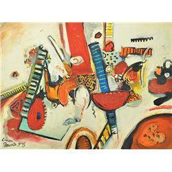 Painting, Alan Davie, Still Life