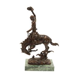 Bronze, Carl Kauba, Rodeo Rider