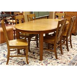 Arts and Crafts dining suite