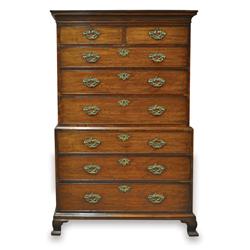 Georgian chest on chest