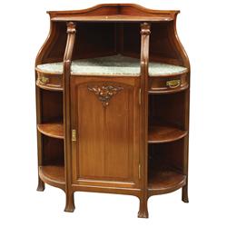 French Art Nouveau cabinet
