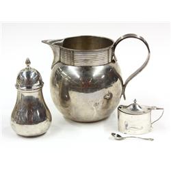 Sterling silver table articles