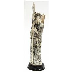 Chinese Ivory Guanyu Figure