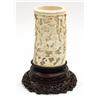 Image 1 : Chinese Pierced Ivory Brush Pot