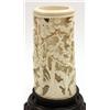 Image 7 : Chinese Pierced Ivory Brush Pot