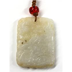 Chinese Jade Toggle/Plaque
