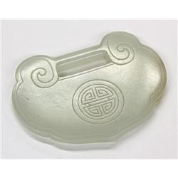 Chinese Celadon Jade Locket