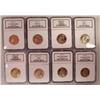 Image 1 : 8 coin NGC lot of SAC $-- 2000P MS66-2002PD MS682003D MS66PL-2005DSMS MS68