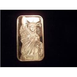 .999 One Troy Oz Fine Silver Liberty Bar