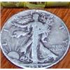 Image 1 : 90% Silver Roll of Franklins & Walkers Circ. A roll of 20 coins, 8 Walkers - Good Dates.