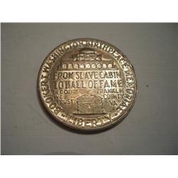 1946 Booker T Washington Silver Commemorative Half Dollar Toned