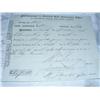 Image 1 : 1845 Life Insurance Policy from Freemasons & General London for 50 Pounds
