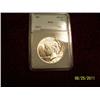 Image 1 : 1924 MS-65 Graded Silver Peace Dollar In Large Slab