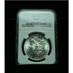NGC 1898-o Morgan Dollar Graded Select Uncirculated ms63  NGC