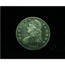 1834-p Capped Bust Half Dollar grades Fine