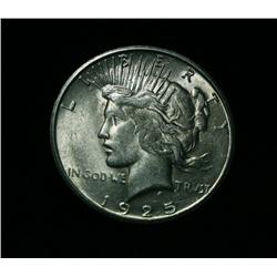 1925-s  Peace Dollar Grades Select Uncirculated ms63