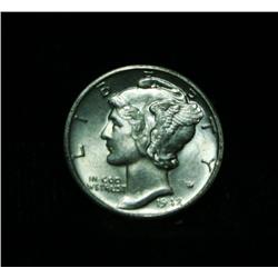 1942-d Liberty Head 'Mercury' Dime 10c Grades choice uncirculated ms64 FSB