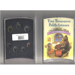 2000 Royal Canadian Mint Tiny Treasures Coin Set, Unopened