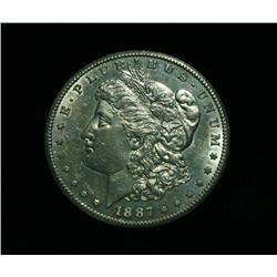 1887-s Morgan Dollar Grades au58