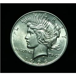 1926-d Peace Dollar Grades Select Uncirculated ms63