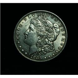 1883-p Morgan Dollar $1 Grades Select Uncirculated ms63