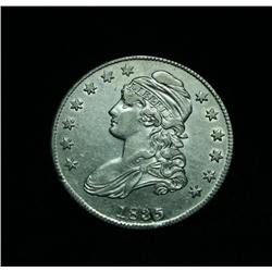 1826-p Capped Bust Half Dollar grades au details net xf