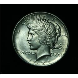 1921-p Peace Dollar Grades Select Uncirculated ms63