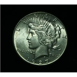 1927-p Peace Dollar Grades Select Uncirculated ms63+