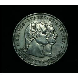 1900 Lafayette Commemorative Dollar $1 Grades au details net xf