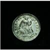Image 1 : 1854-p with arrows Seated Liberty Half Dime 1/2 10c Grades ms62  RARE VARIETY