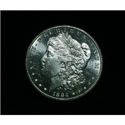 DMPL 1884-cc Morgan Dollar Grades Choice Uncirculated ms64 DMPL