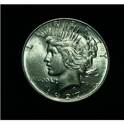 1927-d Peace Dollar $1 Grades Choice Uncirculated ms64