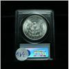 Image 2 : PCGS 1887-p Morgan Dollar Graded Choice Uncirculated ms64  PCGS